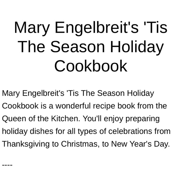 MARY ENGELBREIT➕Tis The Season Holiday Cookbook - Picture 3 of 3